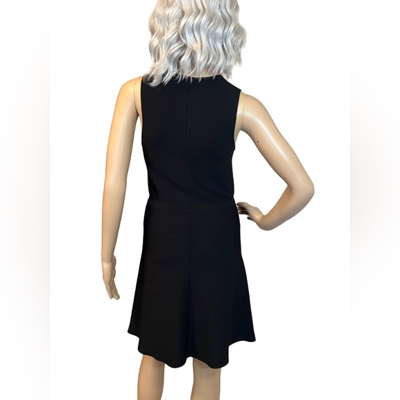 Theory EUC Size S Classic Little Black Sleeveless Knit Stretch Mini Dress (0472) - Picture 5 of 9